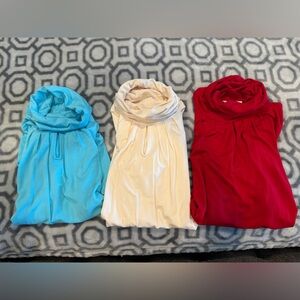 New York & Company 3 Sx Stretch Blouses